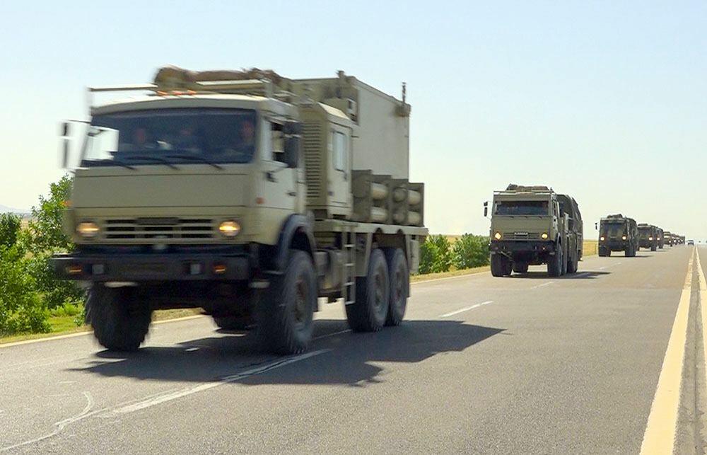 Командно-штабные учения в войсках Нахчыванского гарнизона