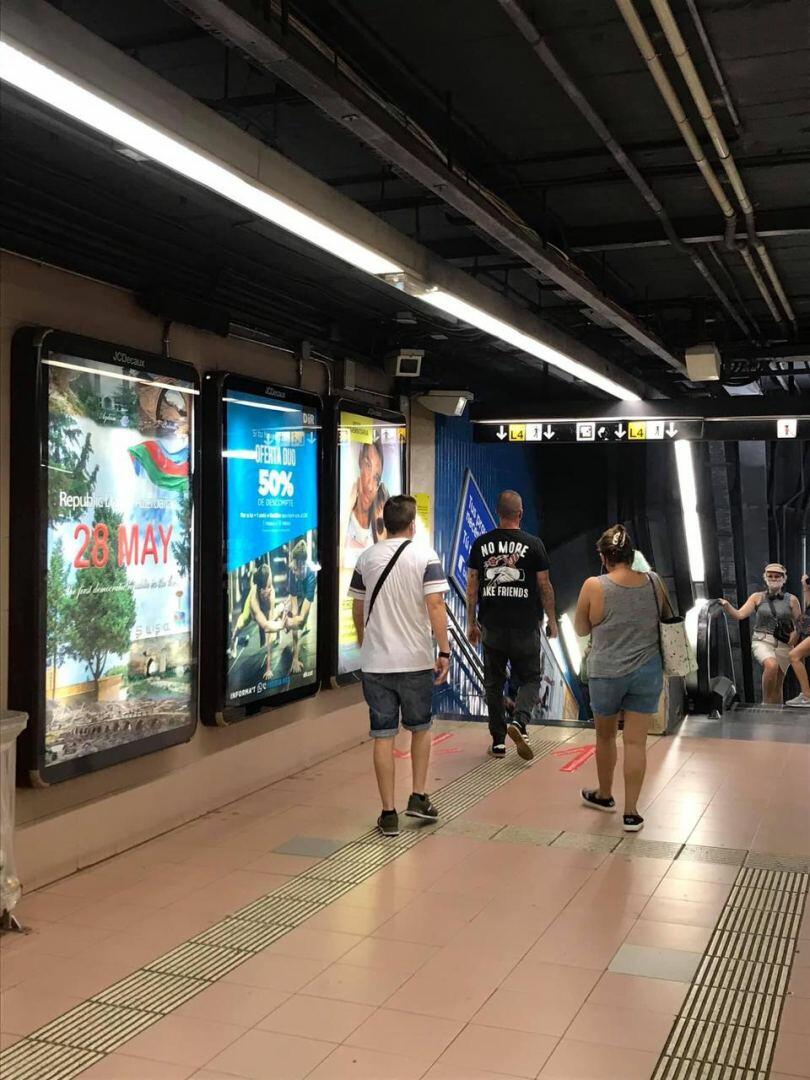 B метро Барселоны установлены билборды об Азербайджане