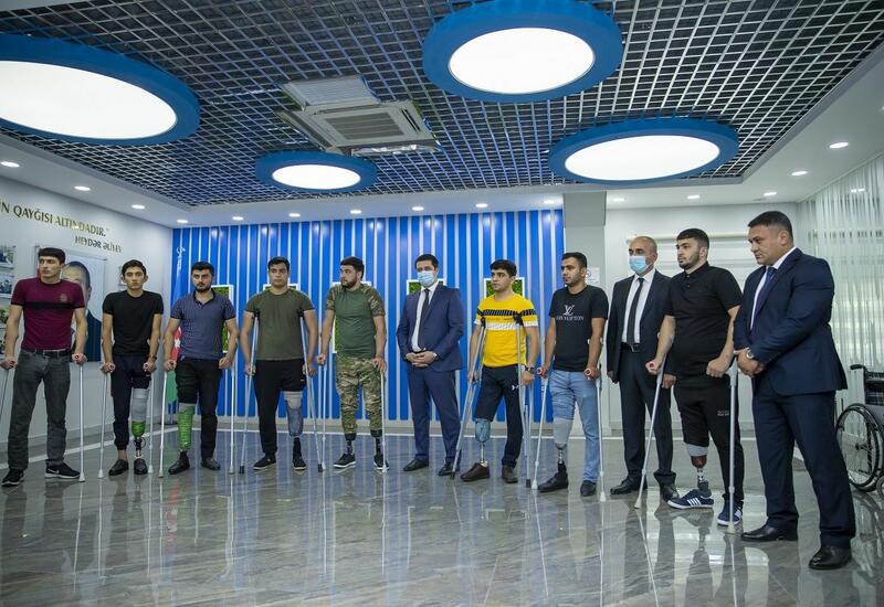 33 ветерана Отечественной войны Азербайджана обеспечены высокотехнологичными протезами