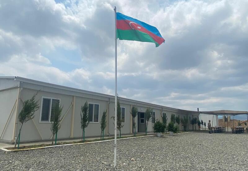 Организован медиа-тур в воинские части модульного типа на освобожденных территориях Азербайджана