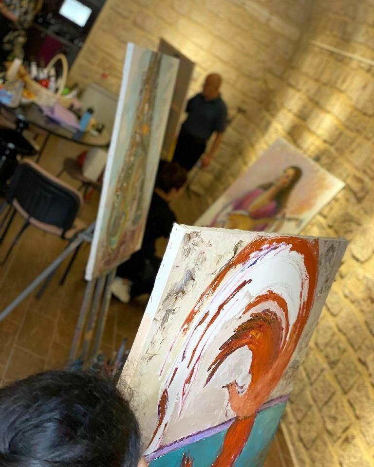 Воркшоп азербайджанских художников в Ичери Шехер