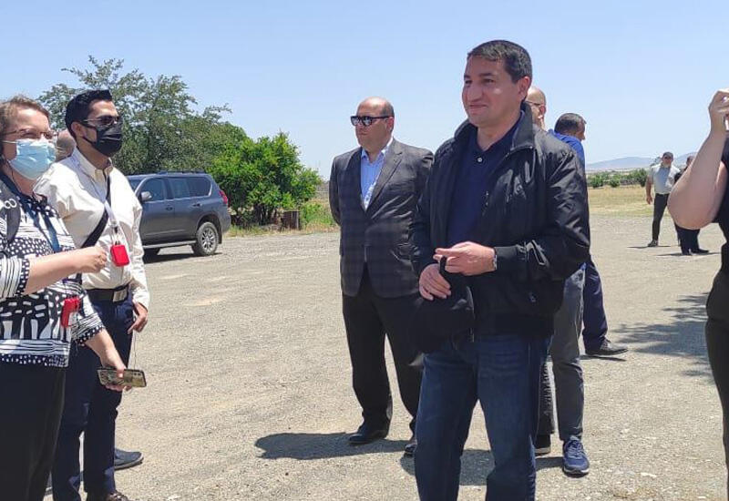 В Агдаме уже начался процесс реконструкции. Город практически не узнать
