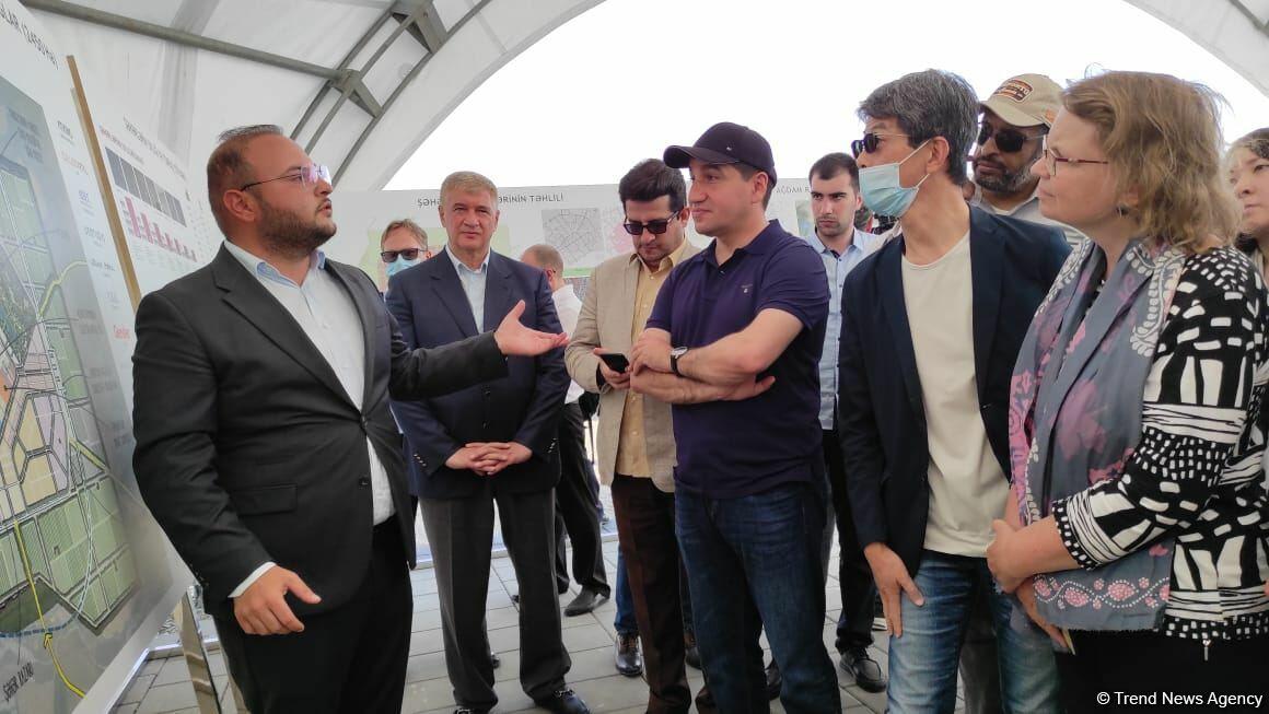 Иностранные дипломаты ознакомились с проектами «Умное село» и «Умный город» в Агдаме