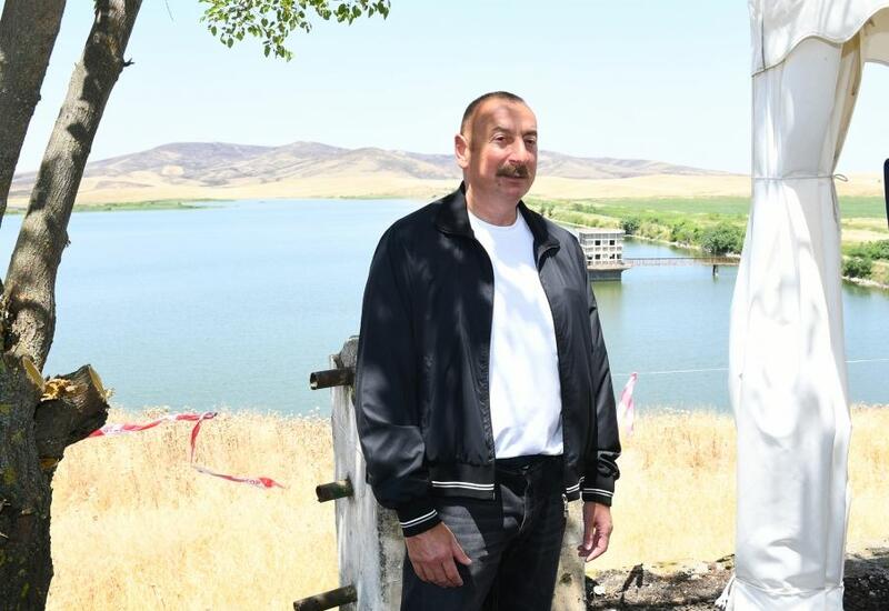 Президент Ильхам Алиев: Готовится карта водных источников всех освобожденных земель