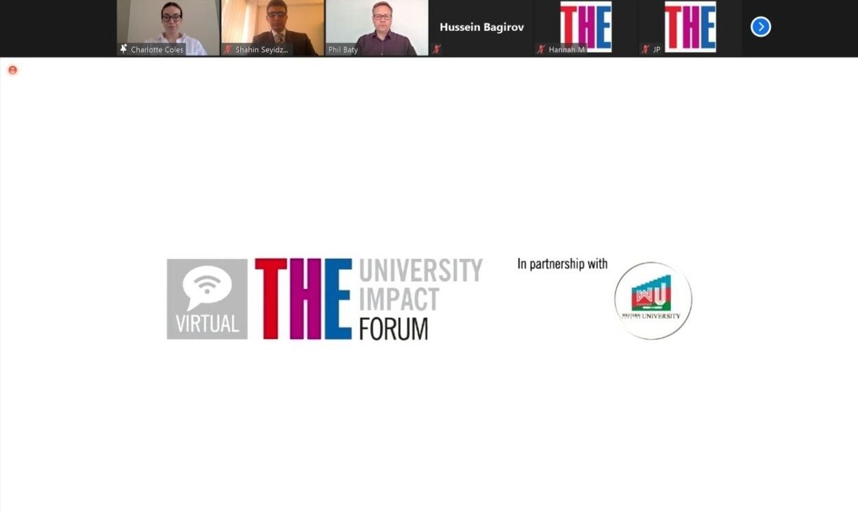 Qərbi Kaspi Universitetinin evsahibliyi ilə QLOBAL FORUM KEÇİRİLİB