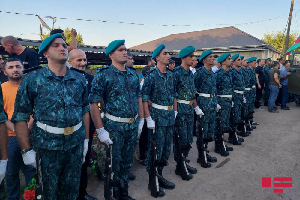 Военнослужащий, погибший в ДТП в Лачине, похоронен в Товузе