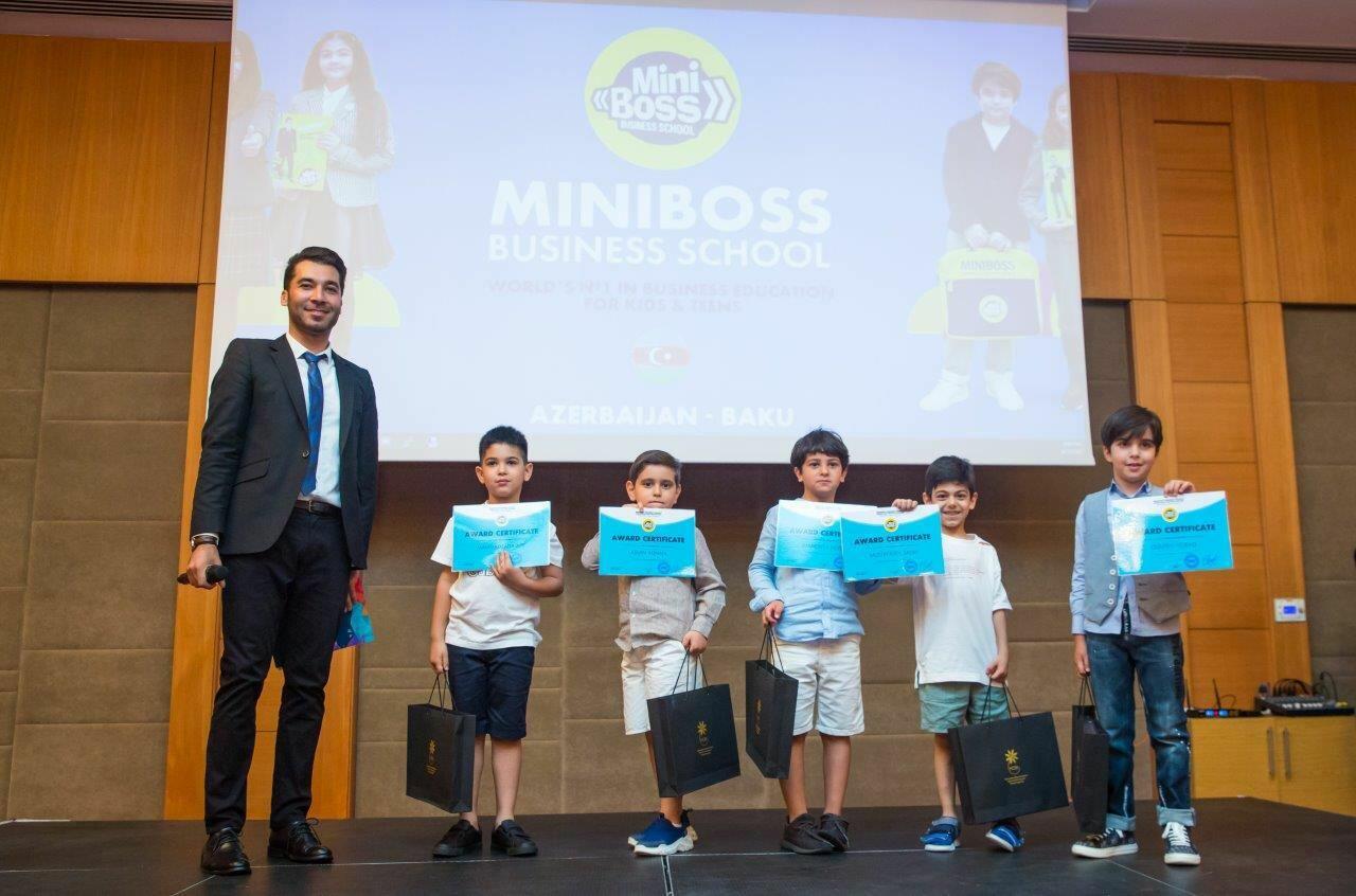 Определился победитель первого национального чемпионата “MiniBoss Business School Baku”