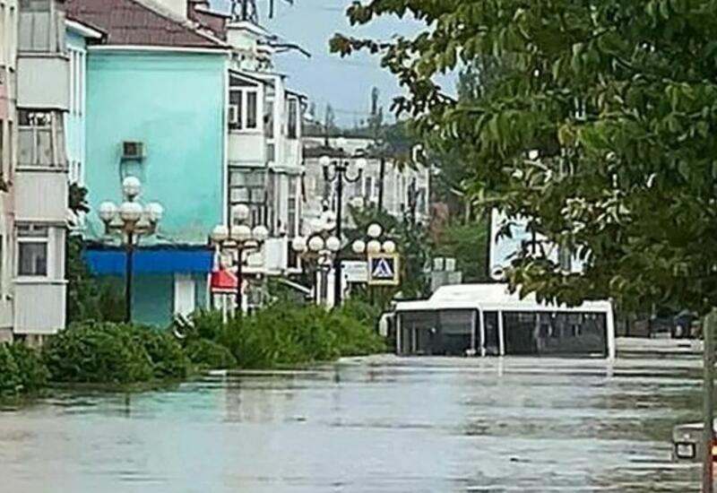 Человека смыло потоком воды в Ялте