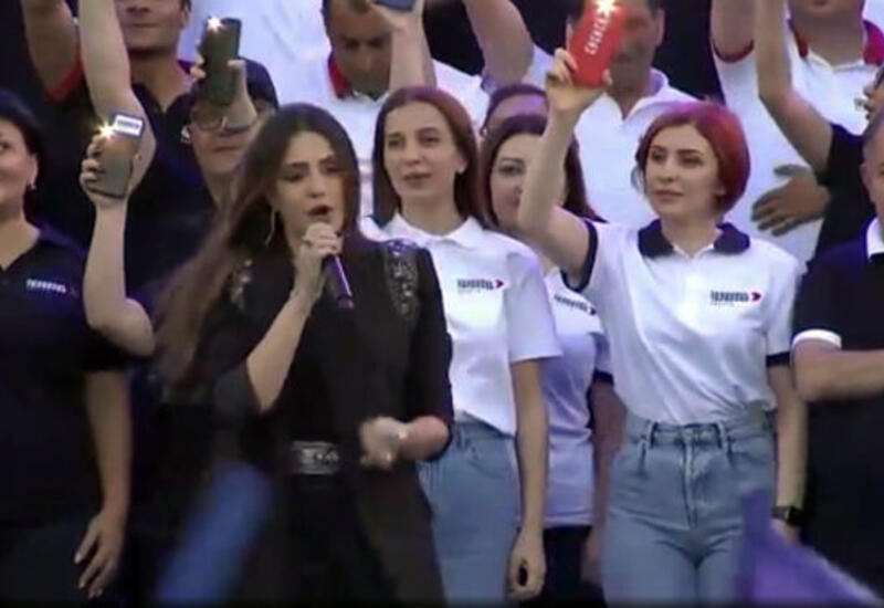 На митинге Кочаряна восхваляли терроризм и фашизм