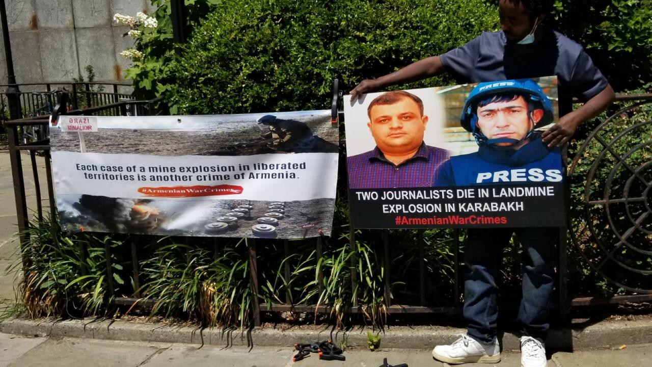 В Нью-Йорке почтили память азербайджанских журналистов