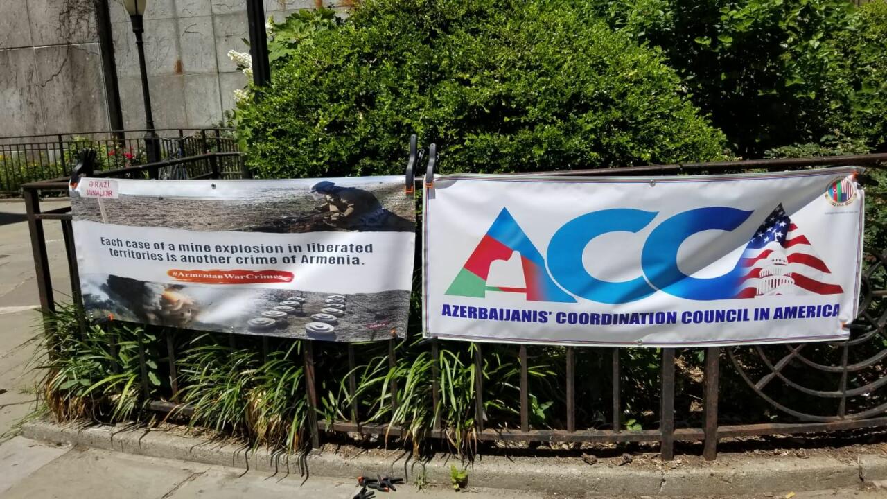В Нью-Йорке почтили память азербайджанских журналистов