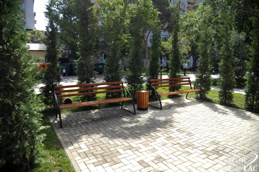 В Баку благоустроен и передан в пользование жителей очередной двор