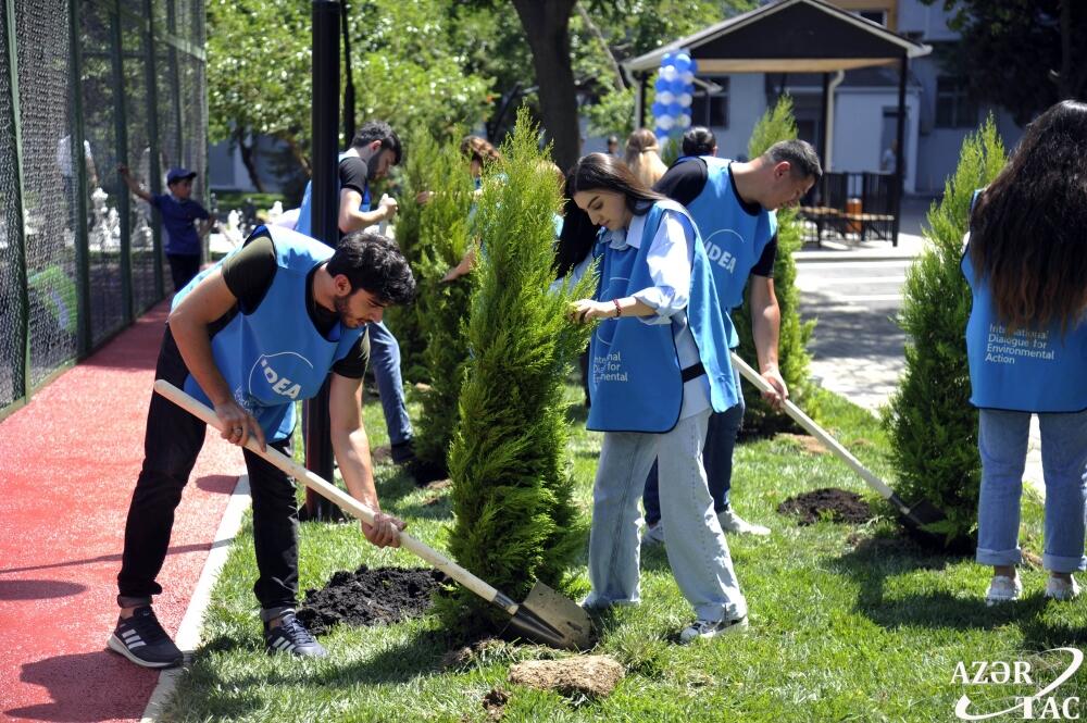 В Баку благоустроен и передан в пользование жителей очередной двор