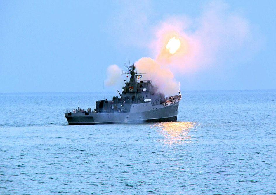 Завершились тактические учения ВМС Азербайджана