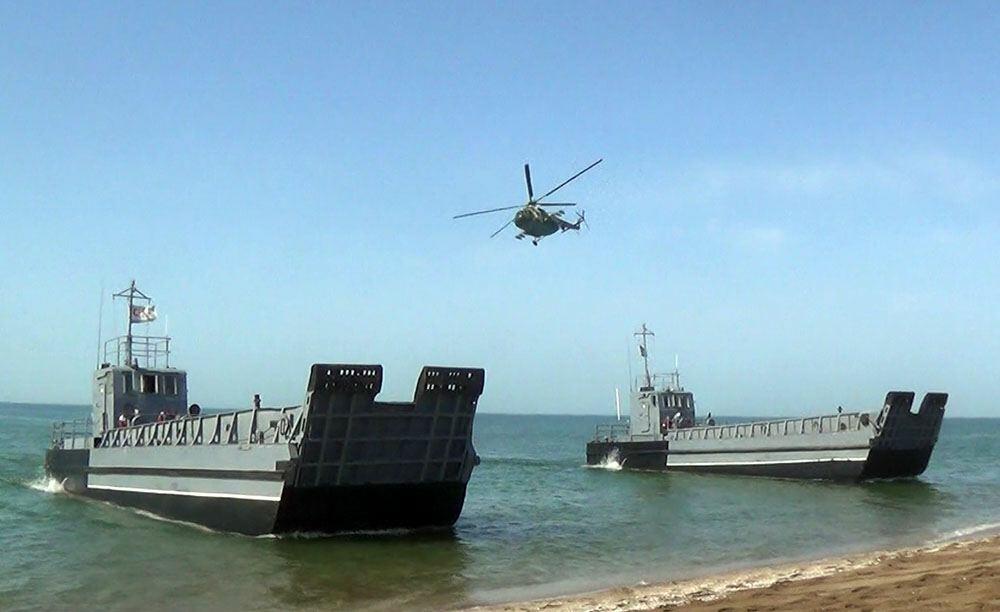 Завершились тактические учения ВМС Азербайджана