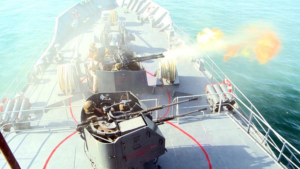 Завершились тактические учения ВМС Азербайджана