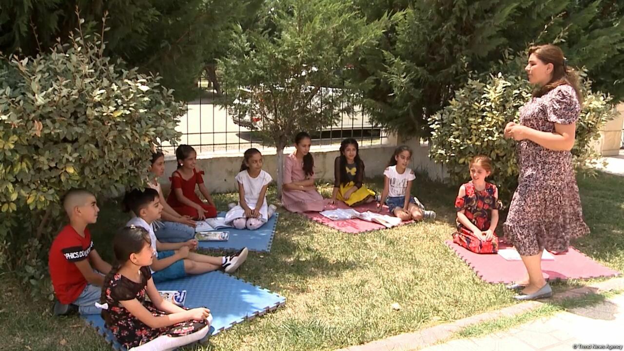 Стартовала летняя школа для детей из Лачина