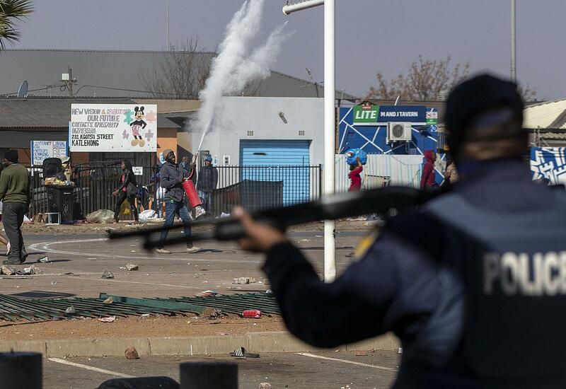 ЮАР: на помощь пришла армия