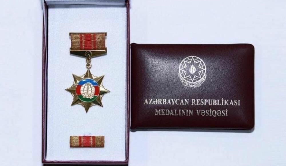 Герман Захарьяев награжден медалью Азербайджана «За заслуги в диаспорной деятельности»