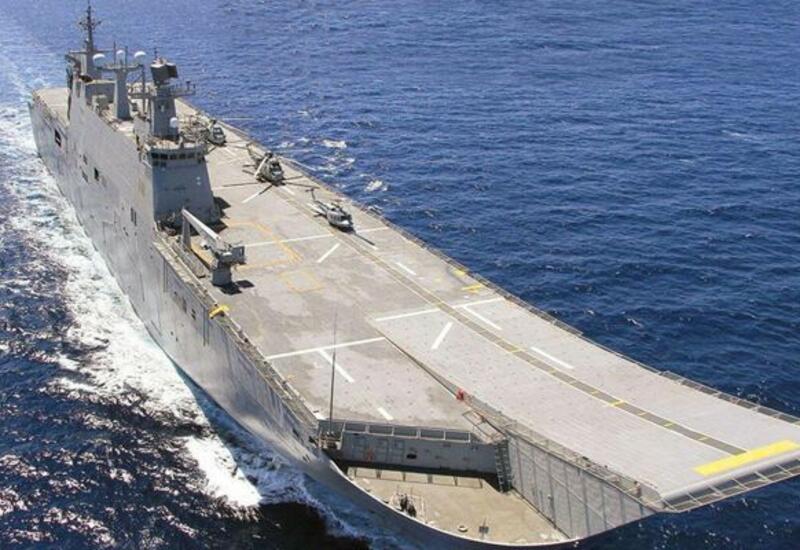 Новый корабль ВМС Турции Anadolu оснастят двумя отечественными беспилотниками