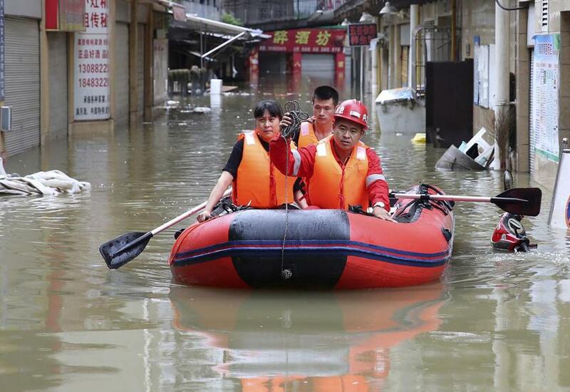 Китай уходит под воду