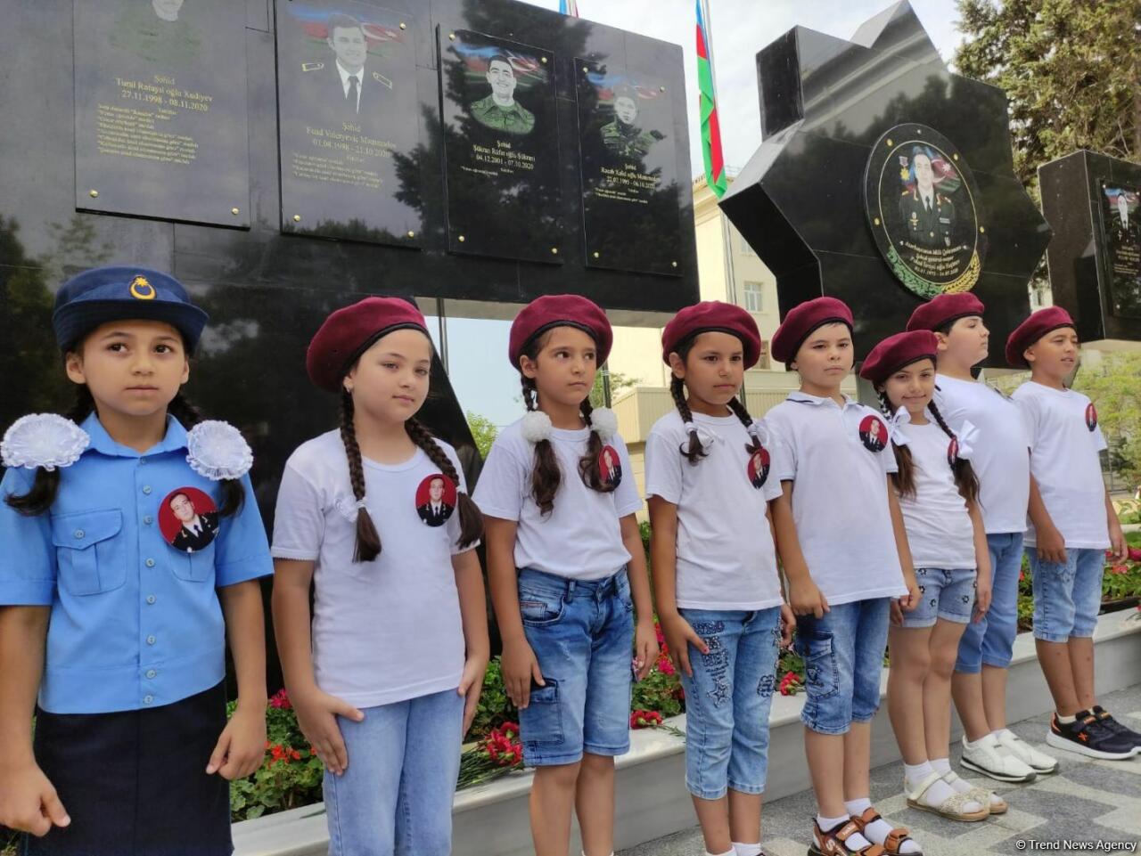 General Polad Həşimovun adına yaradılan parkın açılışı olub