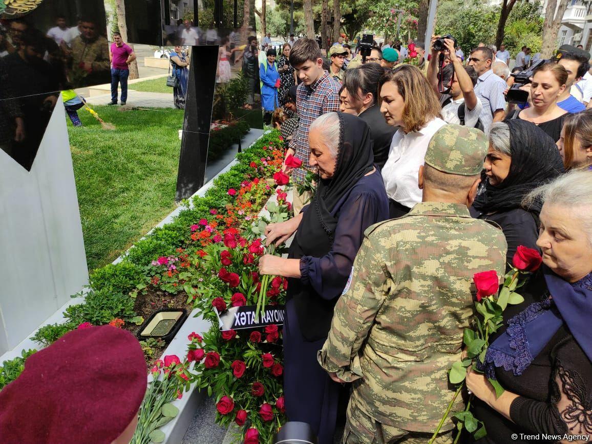 General Polad Həşimovun adına yaradılan parkın açılışı olub