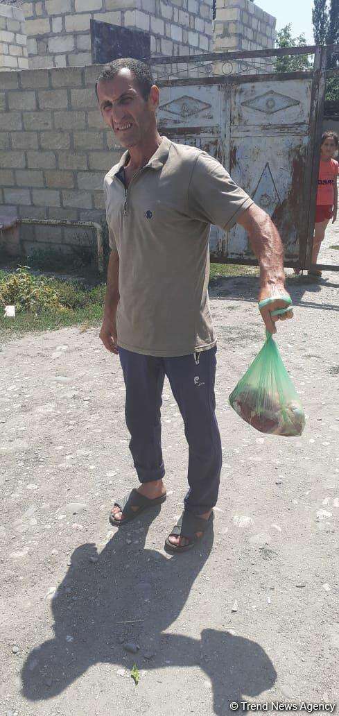 Deputat Sevil Mikayılovanın təşəbbüsü ilə Xudatda Qurban bayramı sovqatı paylanılıb