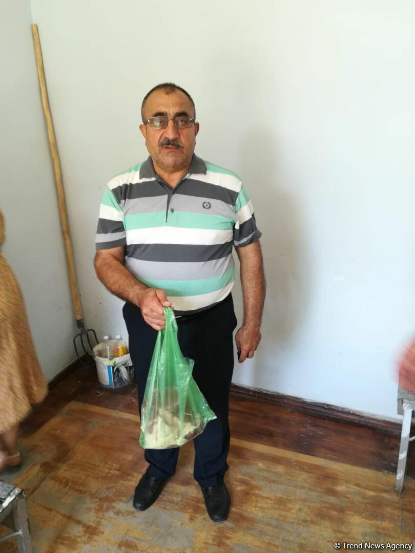 Deputat Sevil Mikayılovanın təşəbbüsü ilə Xudatda Qurban bayramı sovqatı paylanılıb