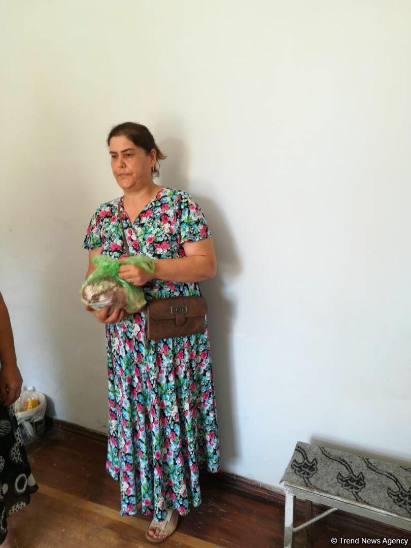 Deputat Sevil Mikayılovanın təşəbbüsü ilə Xudatda Qurban bayramı sovqatı paylanılıb