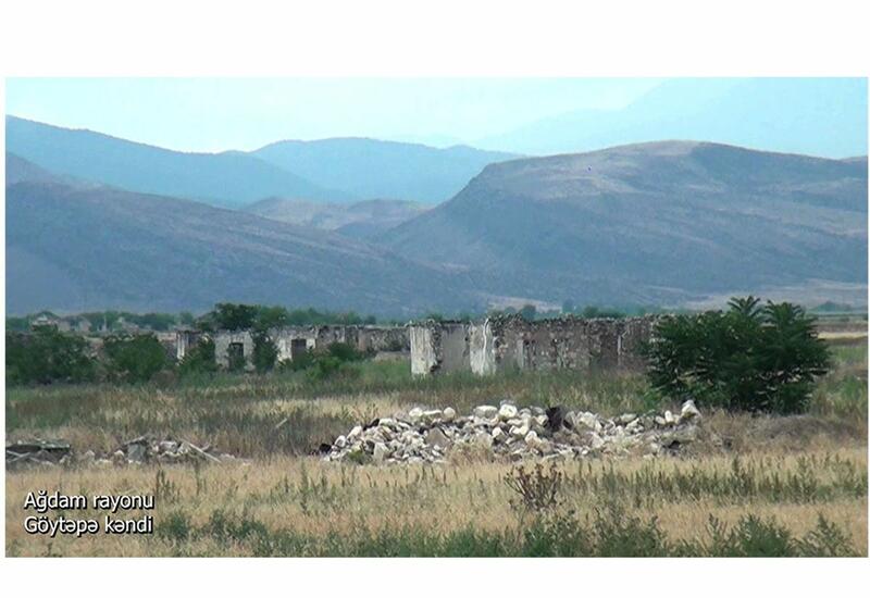 Освобожденное село Гектепе Агдамского района