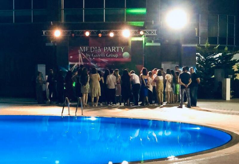 Для представителей СМИ было организовано мероприятие MEDIA PARTY by Gazelli Group