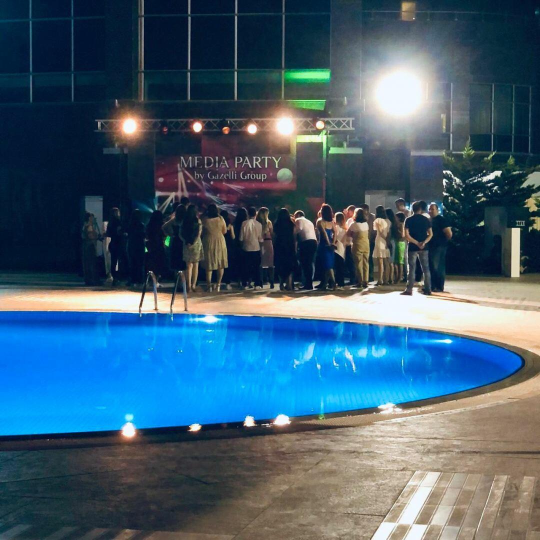 Для представителей СМИ было организовано мероприятие MEDIA PARTY by Gazelli Group