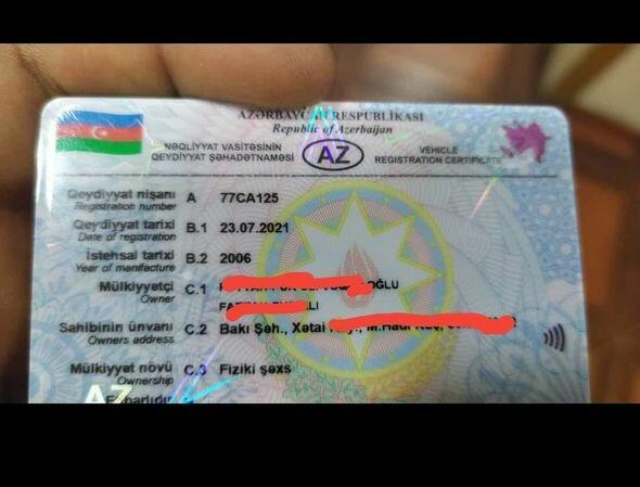 Новые автомобильные номера в Баку