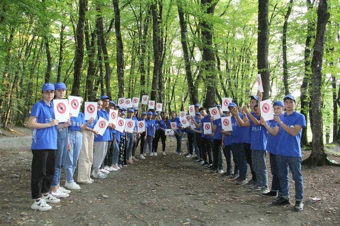 В Азербайджане завершился летний эколагерь, организованный Общественным объединением IDEA