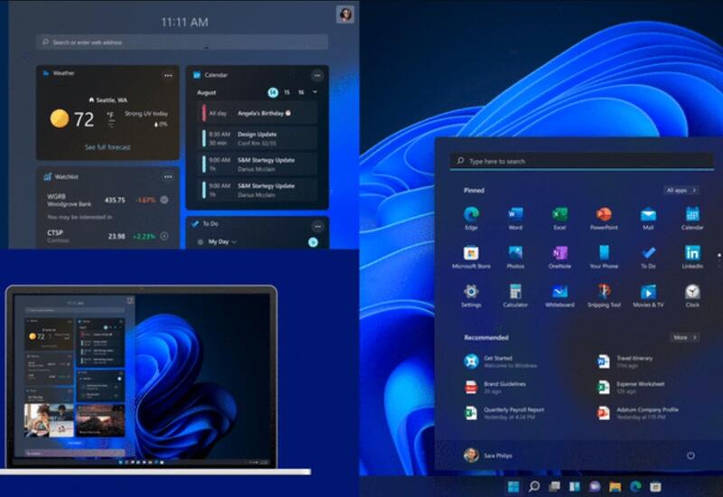 Microsoft объяснила новое меню «Пуск» и панель задач в Windows 11