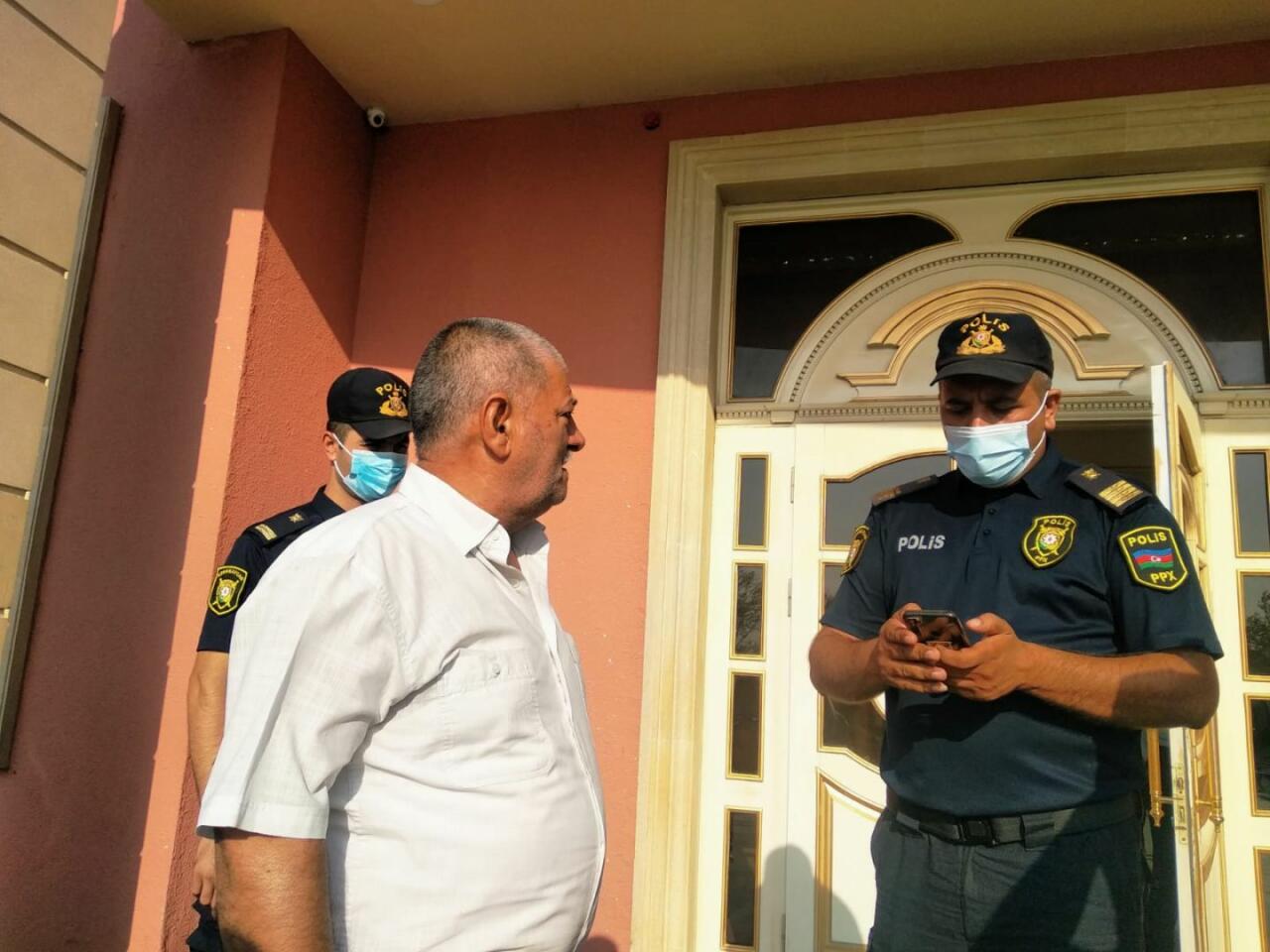 Şirvanda şadlıq evlərində reyd keçirilib