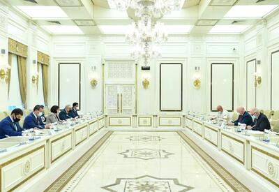 Сахиба Гафарова на переговорах с докладчиком ПАСЕ Полом Гаваном - ФОТО