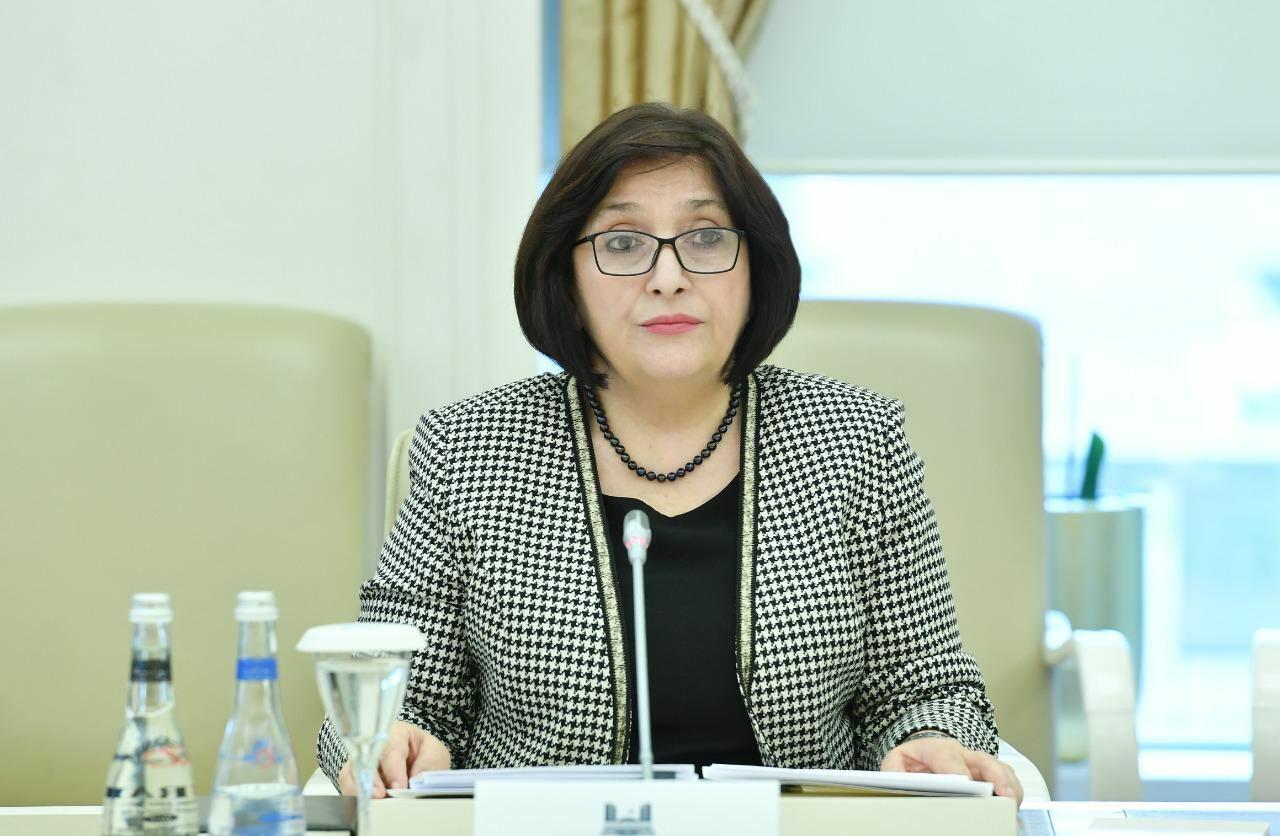 Сахиба Гафарова на переговорах с докладчиком ПАСЕ Полом Гаваном