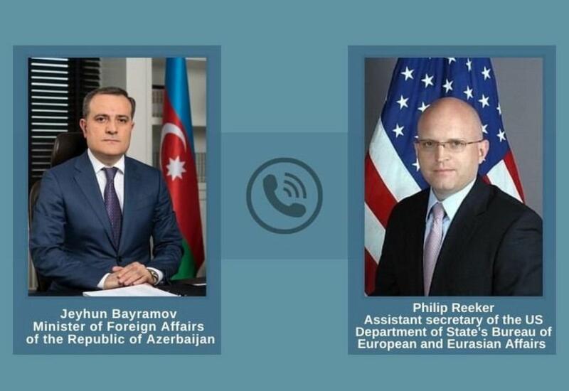 Джейхун Байрамов и помощник госсекретаря США провели телефонный разговор