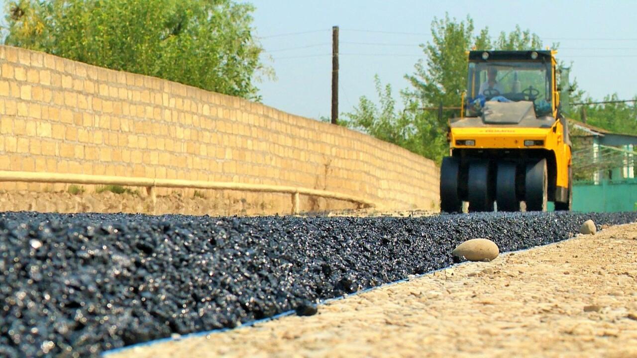 В Тертерe завершается реконструкция автодороги, соединяющей 5 населенных пунктов