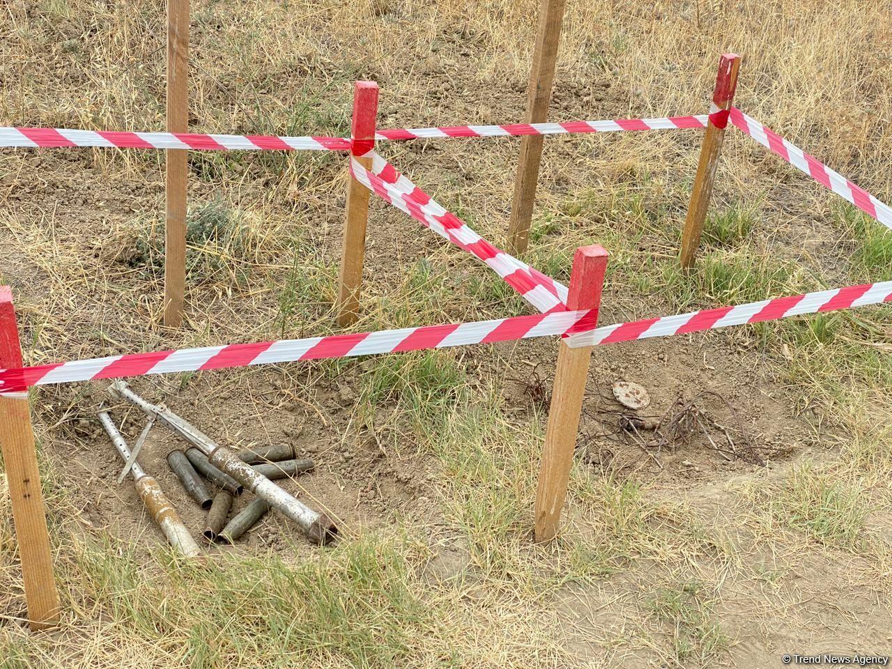 Окрестности Хачынчайского водохранилища очищаются от мин
