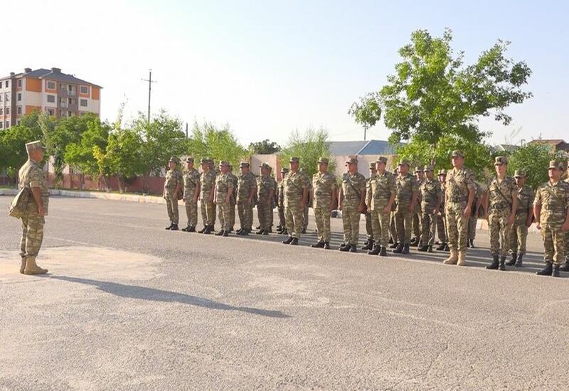 Военные сборы в Нахчыване