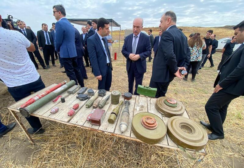 Представители Координационного штаба ознакомились с работами на Дороге Победы в Физули
