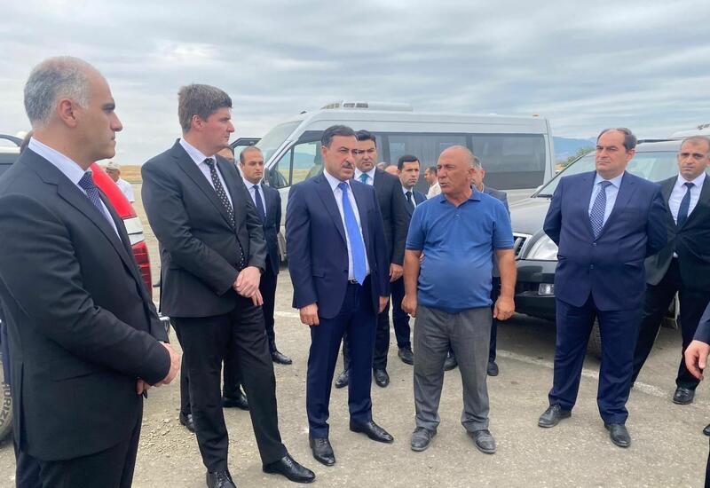 Визит представителей Межведомственного центра при Координационном штабе в Физули