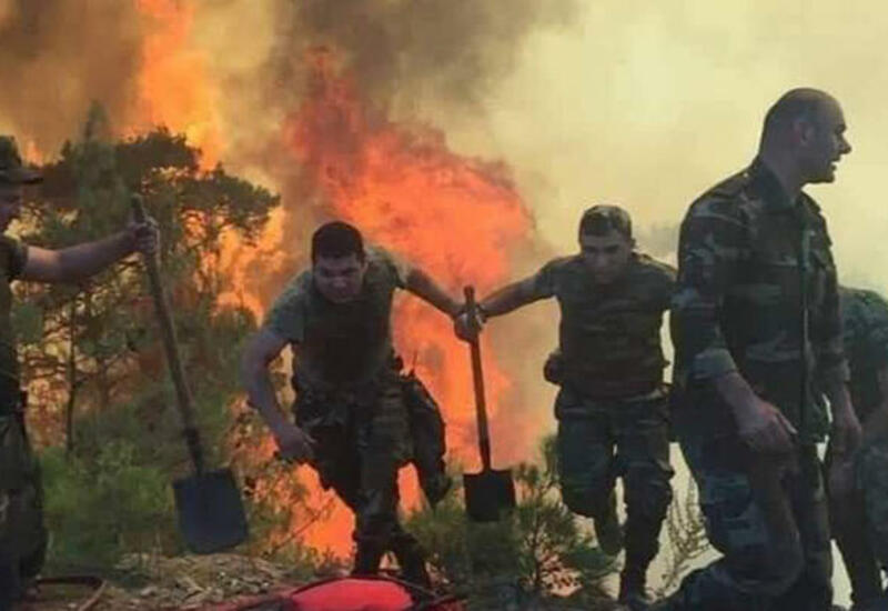 Yanğınsöndürənlərimiz Türkiyədə dəhşətli anlar yaşadı