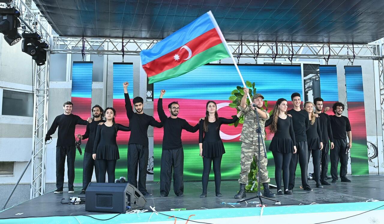Лагерь Zəfər для детей шехидов Отечественной войны