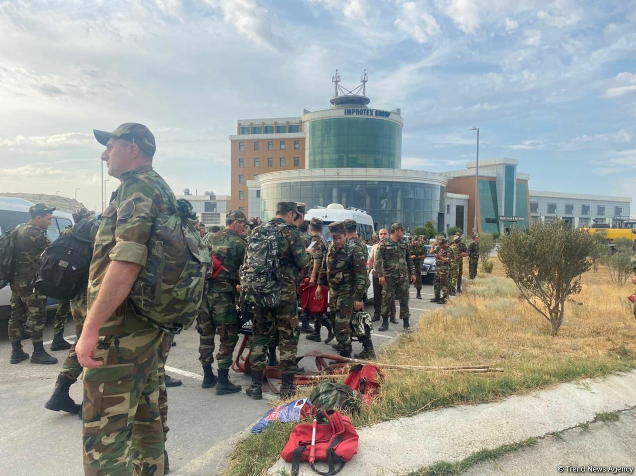 FHN-nin yanğın-xilasetmə qüvvələrinin növbəti qrupu Türkiyəyə yola düşür