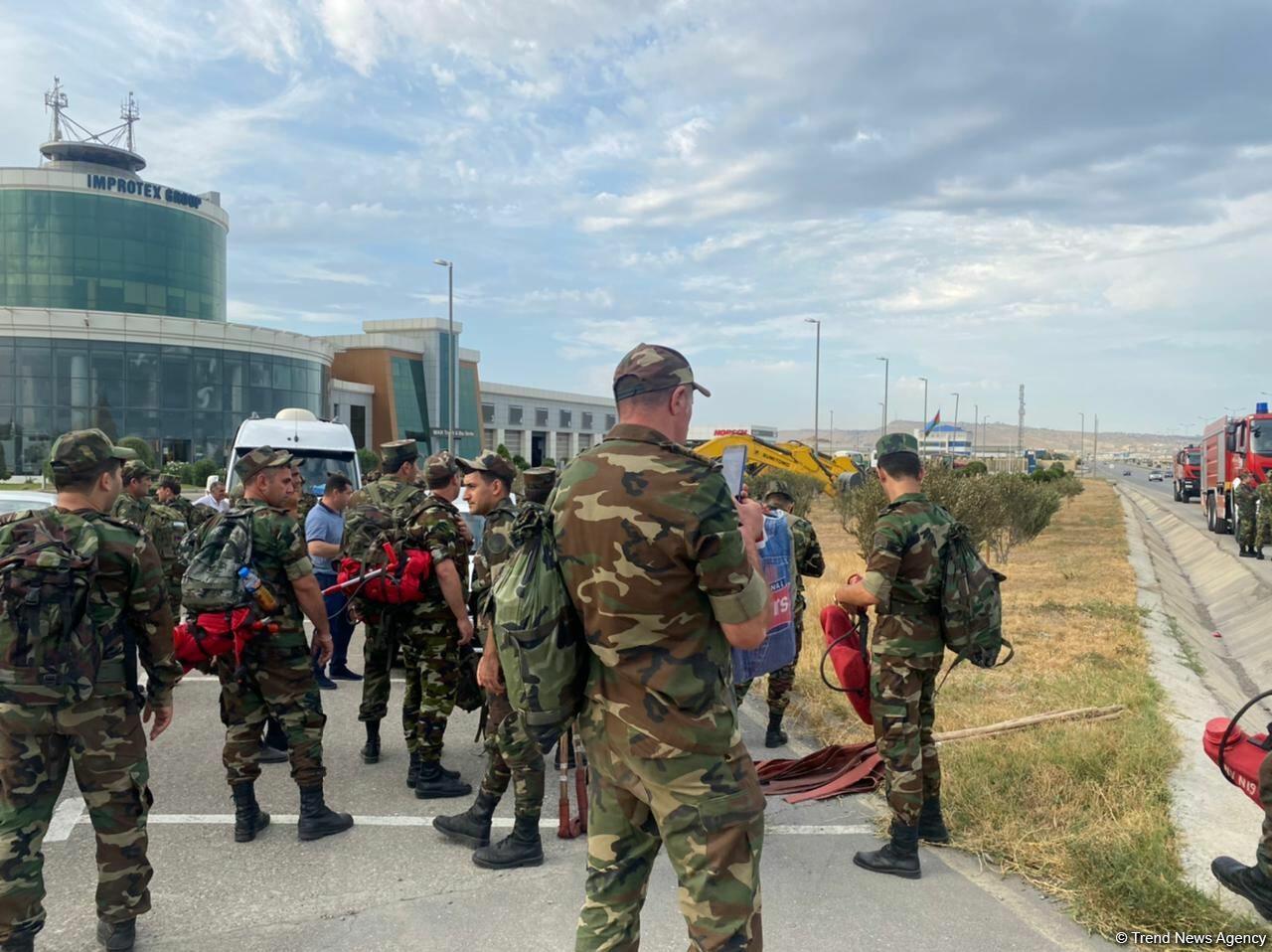 FHN-nin yanğın-xilasetmə qüvvələrinin növbəti qrupu Türkiyəyə yola düşür