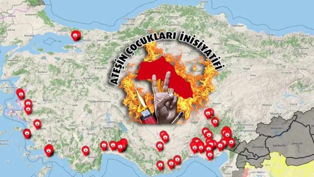 Türkiyədəki yanğınları bu təşkilat üzərinə götürdü: